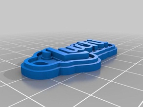 luchi-cierre chaveiros personalizado 3d print model - Mito3D