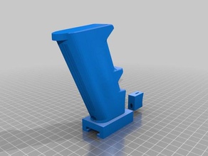 pistol grip trigger props 3d print model - Mito3D
