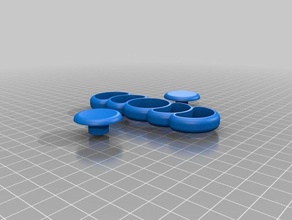 large bearing fidget spinner toy & game accessories 3d print model - Mito3D