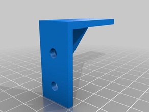 corner fitting - decorative brackets profile l 3d printing 3d print model - Mito3D