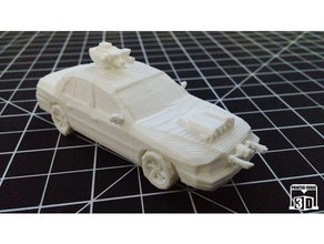 printer forge 3d promotional cars mini 001 printing car wars mech miniature miniatures vehicle 3d print model - Mito3D