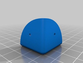 protector de canto - caixa presente madeira do caso A impressão 3d 3d print model - Mito3D