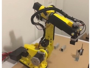 ar2 6 eixo do braço robô https githubcom chris-annin robótica Impressos em 3d arduino fanuc kuka open source robot 3d print model - Mito3D