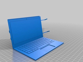 mallette pour ordinateur portable - bras oscillant L'impression 3d 3d print model - Mito3D