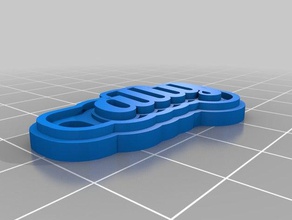 aliado llaveros personalizado 3d print model - Mito3D