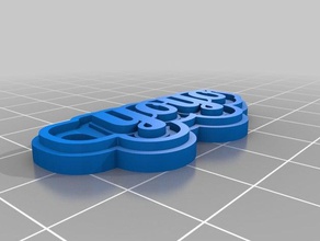yoyo Schlüsselanhänger kundengebundene 3d print model - Mito3D