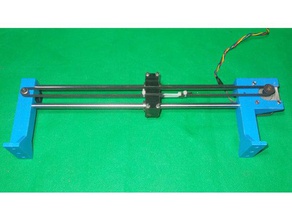 049-hausgemachte laser-plotter zeichnen Mühle 3d-Drucker, Roboter-Zeichnung arduino diy-xy-Achse-Folie linear frame in der Robotik 3d print model - Mito3D