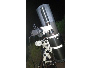 dew shield skywatcher 9x50 finder scope camera astronomy telescope astrophotography finderscope 3d print model - Mito3D