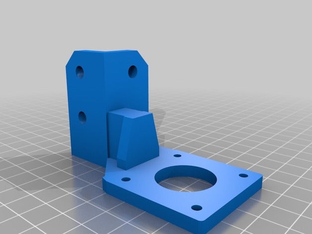 anet a2 bas z-mont L'imprimante 3d de pièces moteur pas à montage 3D print model - Mito3D