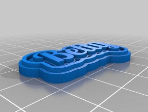 betty keychains customized 3d print model - Mito3D