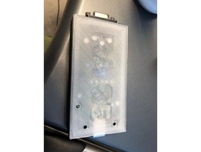 caso w3kkc de ar-35 rádio do adaptador placa interface eletrônica 3d print model - Mito3D