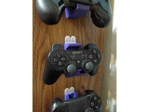 ps3 controller wall mount video games playstation 3 3d print model - Mito3D