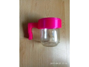 tazza di caffè riciclare il vostro yogurt cucina & sala da pranzo riciclato 3d print model - Mito3D