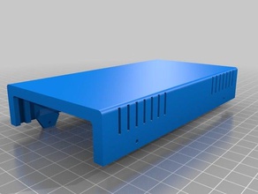 caixa-top eletrônica personalizado 3d print model - Mito3D
