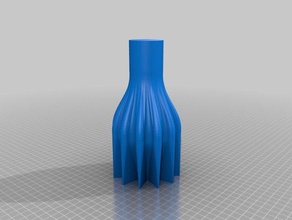 star base vase decor krisp3d spiral 3d print model - Mito3D