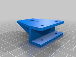 k40 cama ajustable tensor de la correa partes 3d print model - Mito3D