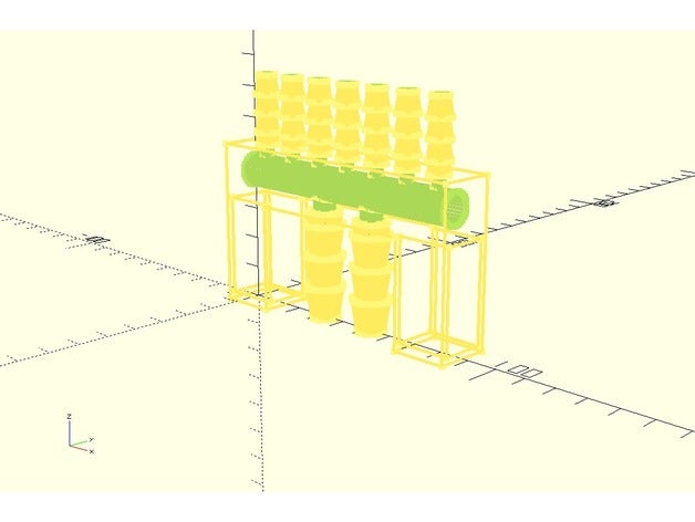 paramétrique tuyau adaptateur splitter remix le bricolage l'adaptateur côté d' openscad scad tube 3D print model - Mito3D