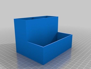 pluma de la caja portaherramientas y cajas cuadro sostenedor 3d print model - Mito3D