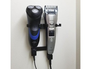 panasonic er-gb80 wall holder bathroom clipper hair clippers shaver 3d print model - Mito3D