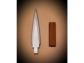 throwing knife toy & game accessories toys 3d print model - Mito3D