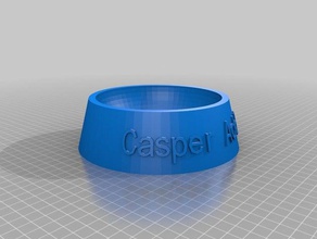 casper 1 las mascotas personalizado 3d print model - Mito3D