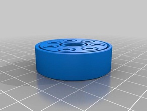meine angepasste parametrische Rollenlager Teile kundengebundene 3d print model - Mito3D