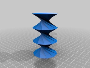 vaso hj 5 recipientes personalizado 3d print model - Mito3D