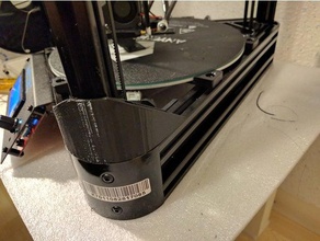 anycubic kossel - quadro anexo Impressora 3d de peças delta plus linear grampo canto cinta suporte fortalecer 3d print model - Mito3D