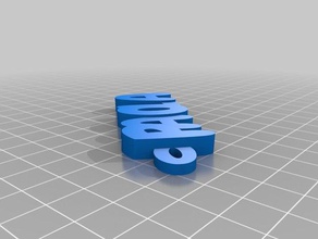 paola llaveros personalizado 3d print model - Mito3D