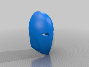 star wars jedi temple guardia maschera casco La stampa 3d di tempio 3d print model - Mito3D