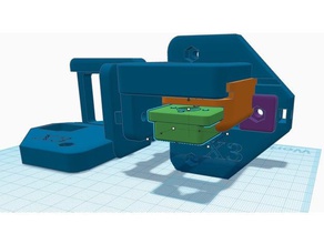 tronxy x3 z anti bamboleo Impresora 3d de las piezas x3a z-eje montaje estabilizador 3d print model - Mito3D