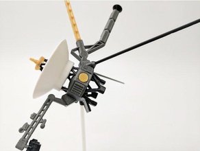 voyager satellitari modello desktop fisica & astronomia jpl la nasa satellitare spazio astronave 3d print model - Mito3D