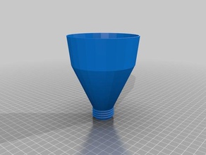 ford threaded oil funnel automotive 3d print model - Mito3D