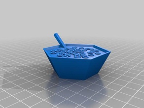 bowl cereal 3d printing 3d print model - Mito3D