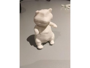 hamster hayvanlar 3d tarama doldurulmuş oyuncak 3d print model - Mito3D