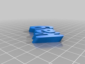 bloquea organización personalizado 3d print model - Mito3D