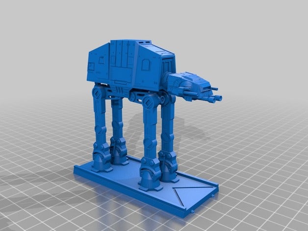 1 270 scale - atat atst atpt kits toy & game accessories at-at star wars x-wing 3D print model - Mito3D