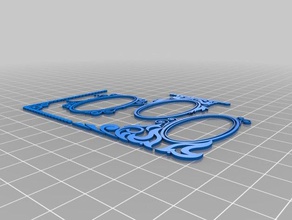 corner framescrapscrapbooking 3d printing 3d print model - Mito3D