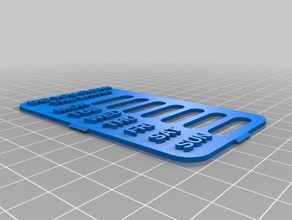 ¿limpiar el césped de los hogares personalizado 3d print model - Mito3D