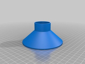 my customized simple pipe reducer parts 3d print model - Mito3D