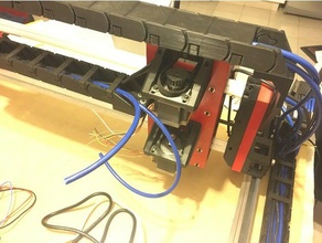 cadena de arrastre la raíz 3 cnc máquina herramientas 3d print model - Mito3D