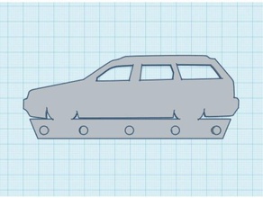 vw passat 35i chave de rack a indústria automotiva chaves vdub volkswagen cena 3d print model - Mito3D