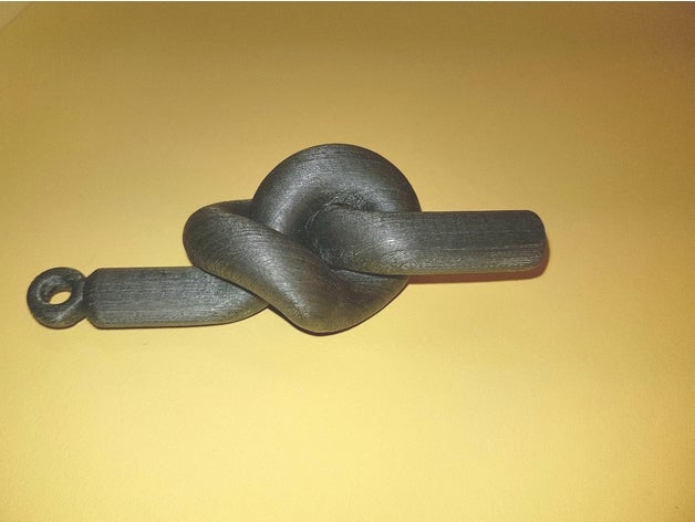 node - noeud keychains keychain node- 3D print model - Mito3D