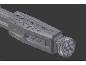 tronxy x3 x-belt tensioner 20x20 profile 3d printer parts 2020 belt x 3d print model - Mito3D