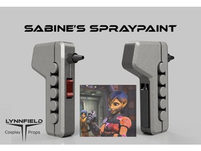 sabine wren spraypaint updated props cosplay costume lynnfield star wars rebels 3d print model - Mito3D