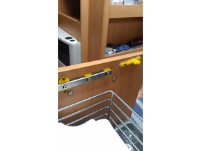 caravan grabber latch drawer retaining catch drawers replacement parts door knaus sudwind 3d print model - Mito3D