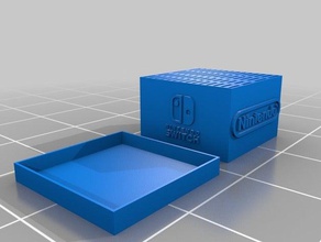 nintendo game card case video games 3ds ds switch 3d print model - Mito3D
