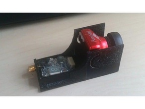 tx801 runcam montieren 3d-drucken fpv fpv-pod Kamera mount pod Adler 2 3d print model - Mito3D