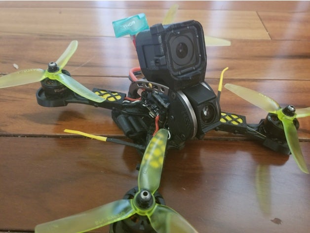 geprc lx5 lsx5 leopard fpv Kamera, gopro Sitzung 5 Schutzfolie r c Fahrzeuge 3D print model - Mito3D