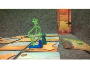 el explorador de pieza del juego juguetes y accesorios aventurero prohibido desierto machete la médula helmit hombre palo 3d print model - Mito3D